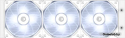 Комплект водяного охлаждения ID-COOLING DASHFLOW 360 BASIC WHITE LGA20XX/1700/1200/115X/AM5/AM4 (4шт