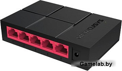 Коммутатор Mercusys MS105G 5G неуправляемый