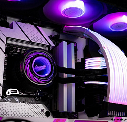 Система водяного охлаждения Valkyrie Jarn 240 ARGB Black / 2x120mm ARGB fans, 250W TDP, 34dBA / HW C