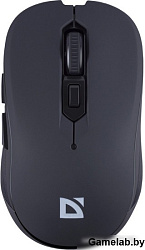 Мышка USB OPTICAL WRL GASSA MM-105 BLACK DEFENDER