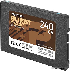 SSD жесткий диск SATA2.5" 240GB BURST PBE240GS25SSDR PATRIOT