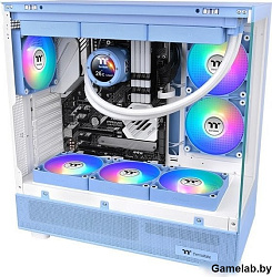 Вентилятор Thermaltake CT120 Sync Hydrangea ARGB голубой 4-pin 25.8dB Ret (CL-F202-PL12BU-A)