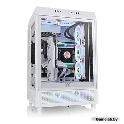 Корпус Thermaltake The Tower 500 белый без БП ATX 1x120mm 3x140mm 4xUSB3.0 audio bott PSU