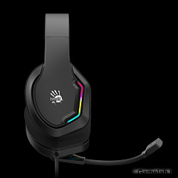 Наушники с микрофоном A4Tech Bloody G260p черный 2м мониторные USB оголовье (G260P)