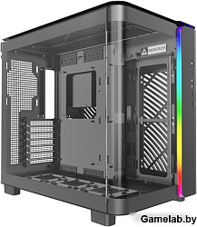 Корпус Montech King 95 черный без БП ATX 9x120mm 6x140mm 2xUSB3.0 audio bott PSU