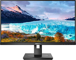 Philips 27" PHILIPS 272S1M (00/01) Black (IPS, 1920x1080, D-Sub+DVI+HDMI+DP, USB Hub, 4 ms, 178°/178