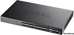L3 Access коммутатор Zyxel NebulaFlex Pro XGS2220-30HP, rack 19", 24xRJ-45: 1G PoE+ (8 из них PoE++)
