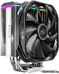 Кулер DEEPCOOL AS500 LGA20XX/1366/115X/AM4/AM3/+/AM2/+/FM2/+/FM1 (6шт/кор, TDP 220W, PWM, ARGB Led, 