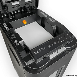 Уничтожитель документов ГЕЛЕОС АП55-4, DIN P-4 (4 ур-нь секр.), фрагмент 3,9х12мм, АВТОПОДАЧА 220 ли