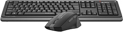 Клавиатура + мышь A4Tech Fstyler FGS1035Q клав:черный/серый мышь:черный/серый USB беспроводная Multi