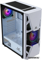 Корпус Formula CL-3303W RGB белый без БП ATX 6x120mm 2xUSB2.0 1xUSB3.0 audio bott PSU