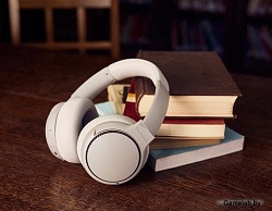 Гарнитура мониторные Panasonic RB-M500BGE-C 1.2м кремовый беспроводные bluetooth оголовье