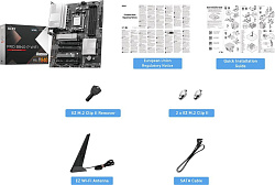 MSI PRO B840-P WIFI ,B840,AM5,4DDR5,5PCI-Ex16,2M.2,4SATA3,2USB10G(1A+1C),5USB5G
