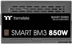 Блок питания Thermaltake ATX 850W Smart BM3 Gen.5 80+ bronze 24pin APFC 120mm fan 12xSATA Cab Manag 