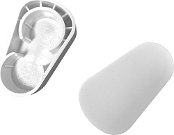 Экран Cactus 150x150см Map type CS-PSRM-150x150-WT 1:1 настенно-потолочный рулонный белый