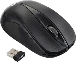 Мышь Acer OMR131 черный оптическая (1000dpi) беспроводная USB для ноутбука (2but)