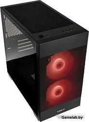 LIAN LI Lancool 205M Mesh Black,  Medium Case: Micro ATX/Mini-ITX, 2xUSB 3.0, 2xAudio, Included Fans