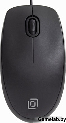 Мышь Оклик 195M for business черный оптическая (1200dpi) USB для ноутбука (3but)