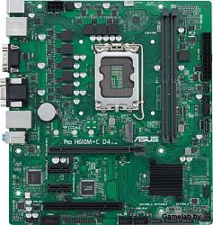 ASUS PRO H610M-C D4-CSM, LGA1700, B610, 2*DDR4, DP, D-Sub, HDMIx1, SATA3 + RAID, Audio, Gb LAN, USB 