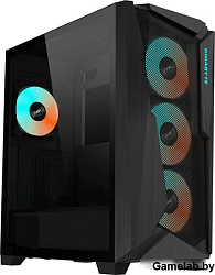 Корпус Gigabyte C301G черный без БП ATX 4x120mm 4x140mm 2xUSB3.0 audio bott PSU
