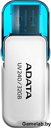 Флэш-накопитель USB2 32GB WHITE AUV240-32G-RWH ADATA