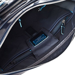 Деловая сумка Piquadro Blue Square CA2849B2/BLU2 с отделением для ноутбука синий натур.кожа