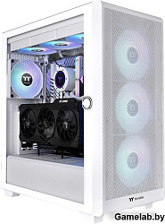 S250 TG ARGB Snow/White/Win/SPCC/Tempered Glass*1/CT120 ARGB White Fan*4/Brown Box
