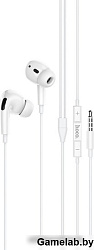 Гарнитура вкладыши Hoco M1 Pro 1.2м белый проводные в ушной раковине