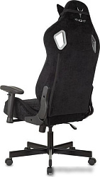 Кресло игровое Knight Outrider черный Light-20 с подголов. крестов. металл