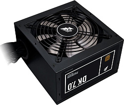 Блок питания 1STPLAYER DK PREMIUM 700W / ATX 2.4, APFC, 80 PLUS BRONZE, 120mm fan / PS-700AX