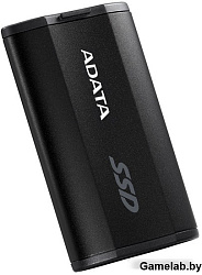 Внешний накопитель SSD ADATA 1Tb SD810 USB Type-C (2000/2000 Mb/s) metal case black (SD810-1000G-CBK