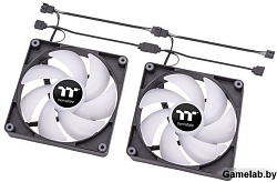 Вентилятор Thermaltake CT140 ARGB ARGB 140x140x25mm черный 4-pin 30.5dB Ret