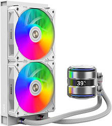 ALSEYE Жидкостная система охлаждения ALSEYE i240-W, цвет: белый