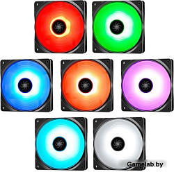 DEEPCOOL RF120R 120x120x25мм (96шт./кор, LED Red подсветка, 1300об/мин) Retail
