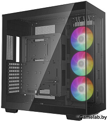 Корпус MidiTower Deepcool CH780 black (ATX, без БП, ARGB, 4xUSB3.2 Type-A + USB3.2 Type-C) (R-CH780-