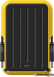 Жесткий диск Silicon Power USB 3.0 2TB SP020TBPHD66SS3Y Armor A66 2.5" желтый