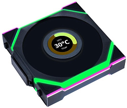 Вентилятор для корпуса Lian-Li Uni Fan SL Wireless 120 LCD Reverse ARGB 120х124.5x28 черный 4-pin 31