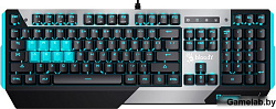 Клавиатура A4Tech Bloody B865 механическая серый/черный USB for gamer LED