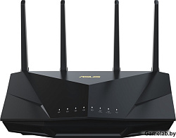 Роутер беспроводной Asus RT-AX5400 AX5400 10/100/1000 компл.:устройство/крепления/адаптер черный (уп