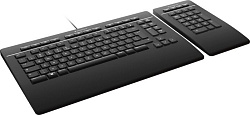 3DConnexion 3DX-700092 3Dconnexion Keyboard Pro with Numpad, US-International (QWERTY) {5} (341214)