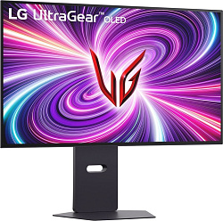 Монитор LG 31.5" UltraGear 32GS95UV-B черный OLED LED 16:9 HDMI M/M матовая HAS Piv 275cd 178гр/178г