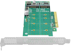 Linkreal LRNV95N8 PCIe x8 to 2-Port M.2 NVMe Adapter {50} (300701)