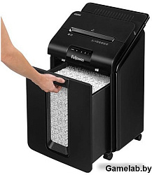 Шредер Fellowes AutoMax 100M (секр.P-4)/фрагменты/100лист./23лтр./скрепки/скобы/пл.карты