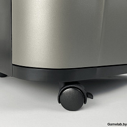 Шредер Heleos АП23-5 серый/серебристый с автоподачей (секр.P-5) фрагменты 145лист. 23лтр. скрепки ск