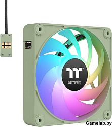 Вентилятор Thermaltake CT120 EX Sync Matcha зеленый Ret (CL-F196-PL12MG-A)