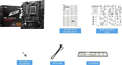 Материнская плата MSI PRO A620M-B SocketAM5 AMD A620 2xDDR5 mATX AC`97 8ch(7.1) 2.5Gg RAID+VGA+HDMI