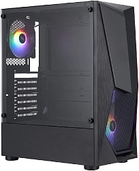 Корпус 1STPLAYER DK DK-3 Black / ATX / 4x120mm FRGB fans / DK-3-BK-4F1