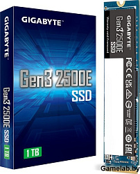 Gigabyte 2TB M.2 2280 Gen3 2500E G325E2TB Gigabyte Gen3 2500E PCIe 3.0x4, NVMe 1.3, MTBF 1.5