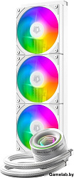 Система водяного охлаждения ID-Cooling FX360 Inf ARGB Soc-AM5/AM4/1200/1700/1851 белый 4-pin 27.2dB 