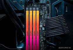 DDR 5 DIMM 32Gb PC57600, 7200Mhz, Kingston FURY Renegade RGB XMP CL38 (Kit of 2) (KF572C38RSAK2-32) 